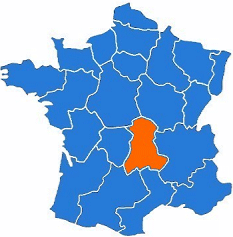 Auvergne als regio van Frankrijk